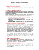 EXAMEN DE DERECHO ECONÓMICO