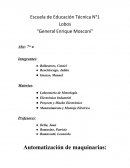 Proyecto 7° año Escuela Técnica N°1 Lobos