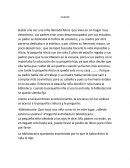 Había una vez una niña llamada Alicia que vivía en un hogar muy desastroso