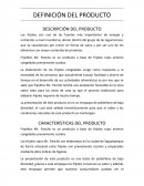 La DESCRIPCIÓN DEL PRODUCTO