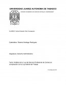 Ley del Servicio Profesional de Carrera en comparación con la Ley federal del Trabajo