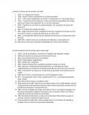 10 hechos históricos del 3er periodo 1821-1903