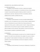 DESCRIPCIÓN DE CARACTERÍSTICAS SEGÚN ÁREA