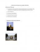 Patrimonios de la region del bio bio