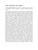 Por: Juan Camilo Sacanambuy Correa, estudiante de la asignatura “Origen y evolución de las Ciudades”, Escuela de Arquitectura y Urbanismo, Universidad Nacional de Colombia.