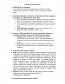 Preguntas Comercio Electrónico. Definición de E- commerce