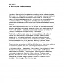 REPORTE. EL SENTIDO DE APRENDER ETICA.