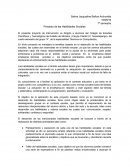 Un Proyecto de las Habilidades Sociales