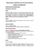TAREAS PARA EL DESARROLLO DE UN PLAN DE NEGOCIO.