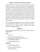 EJEMPLO DE LIQUIDACIÓN DE SOCIEDAD CONYUGAL.
