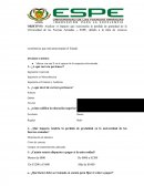 ENCUESTA SOBRE PERDIDA DE GRATUIDAD DE LA UNIVERSIDAD DE LAS FUERZAS ARMADAS.