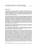 Ecología política y Odontología