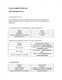 CUESTIONARIO INICIAL ARQUITECTONICO.. Página 1