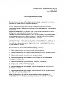 La Psicología del Aprendizaje.