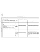 Mapa de planificacion mensual.