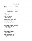Algebra sencilla ﻿Practica # 2