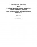 La Humanidad y sus grandes situaciones: Tendencias de la actualidad: mundialización y globalización.