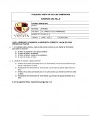 EXAMEN BIMESTRAL ESPAÑOL.