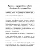 Tipos de propagación de señales eléctricas y electromagnéticas