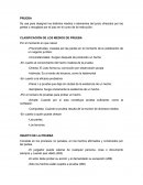 CLASIFICACIÓN DE LOS MEDIOS DE PRUEBA