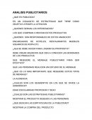 ANALISIS PUBLICITARIOS