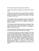 Cómo realizar el Estado de Fuentes y Usos