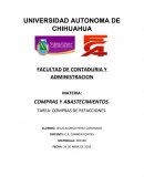 TAREA: COMPRAS DE REFACCIONES..
