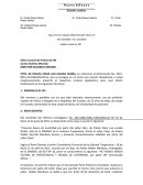 Escrito de apelación.