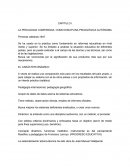 CAPITULO I LA PEDAGOGIA COMPARADA, COMO DISCIPLINA PEDAGÓGICA AUTÓNOMA