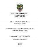 LICENCIATURA EN ADMINISTRACION DE RECURSOS HUMANOS