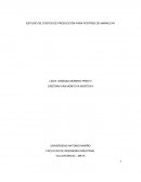 ESTUDIO DE COSTOS DE PRODUCCIÓN PARA POSTRES DE MARACUYÁ