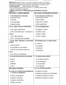 Evaluación cuentos de amor, locura y muerte
