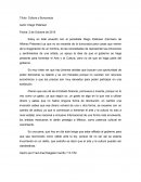 Título: Cultura y Burocracia