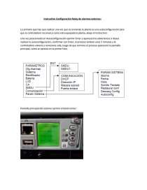 Instructivo Configuración Relay de Alarmas Externas.. Página 1