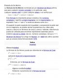 Formula de moivre.