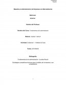 Evidencia 1 - Análisis de Caso