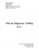 Plan de Negocios –InWay S.A.-