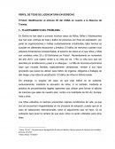 PERFIL DE TESIS DE LICENCIATURA EN DERECHO sobre adopcion