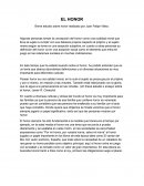 Breve estudio sobre honor realizado por Juan Felipe Vélez.