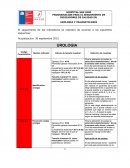 El seguimiento de los indicadores se realizará de acuerdo a los siguientes esquemas