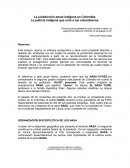 La jurisdicción penal indígena en Colombia: