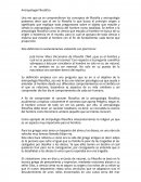 Que es la antropológica filosofica