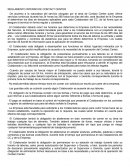 REGLAMENTO INTERNO DE CONTACT CENTER