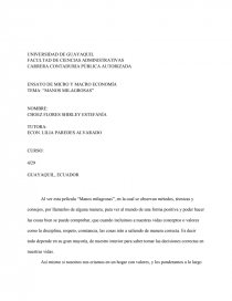 MANOS MILAGROSAS.. Página 1
