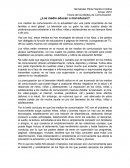 Los medios educan o mal educan.