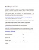 METODOLOGÍA DE TRABAJO .