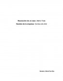 Resolución de un caso: Matriz Foda Nombre de la empresa: Correos de chile