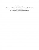 Ensayo de la Conferencia sobre las Funciones y Finalidad del Banco de México.