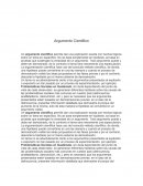 Argumento Cientifico