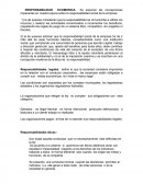 RESPONSABILIDAD ECOMONICA Se exponen las concepciones imperantes en nuestra época sobre la responsabilidad social de la empresa